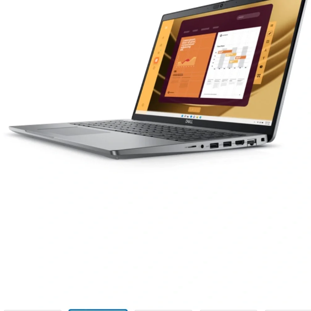 Dell Latitude 5550 15” Silver Laptop with Sleek Design